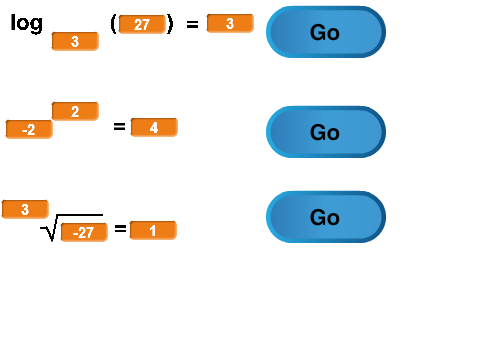 Logs, Roots, and Exponents