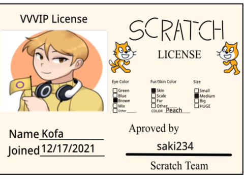 Kofa’s Scratch ID | Kofa_