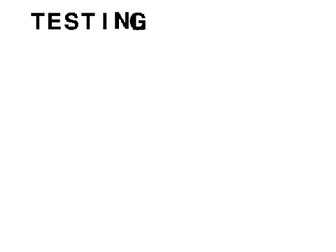 Text Test (CAPS)...SUCCESS!!!