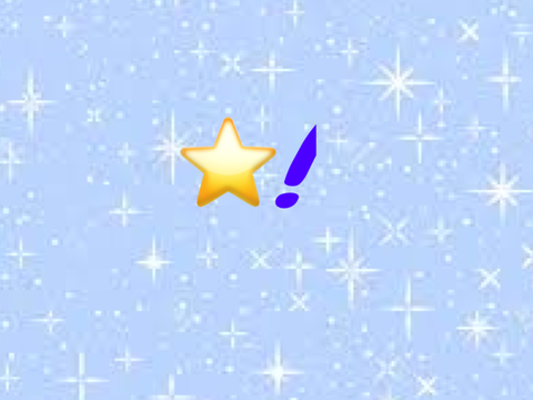 ⭐️! 