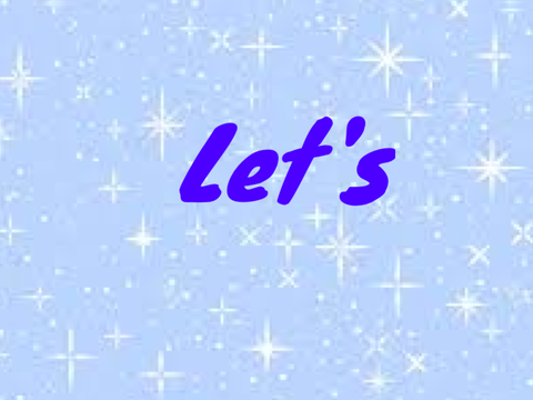 Let’s  