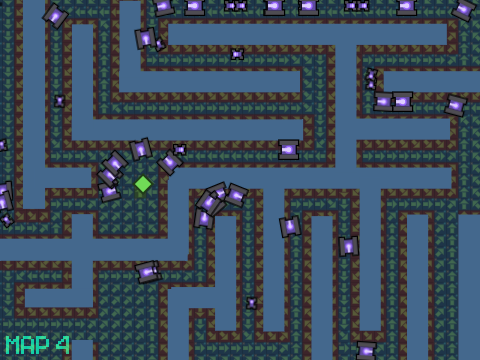 Flow field pathfinding