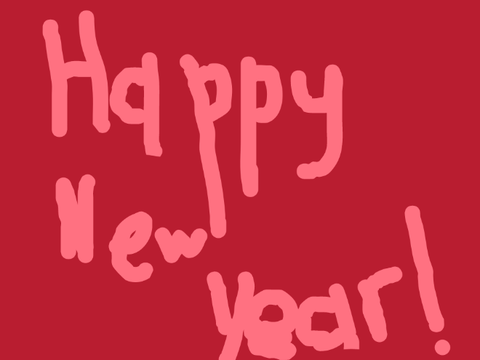 It's new year, PEOPLE!!!!