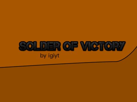 Solder of victory
