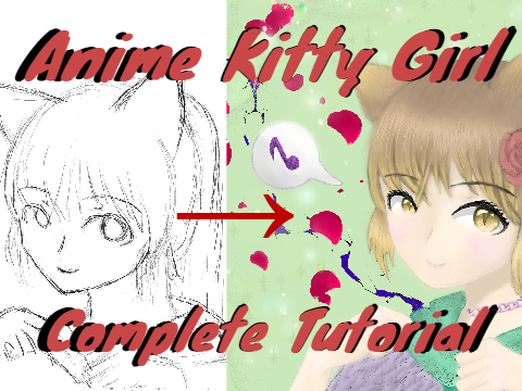 Anime Kitty Girl Complete Tutorial