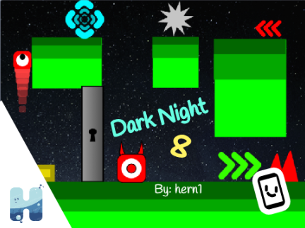 ᴅᴀʀᴋ ɴɪɢʜᴛ 8 || A platformer || #games #all #trending #music #art #animations #stories 