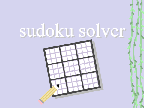 9x9 sudoku solver! 