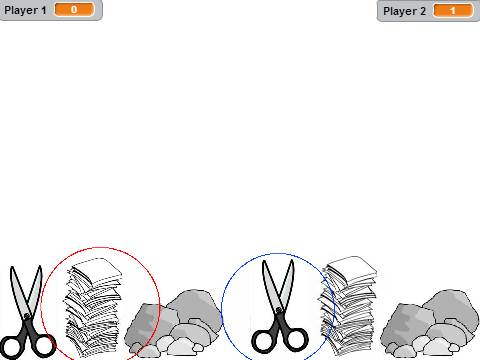 Multiplayer Scissors, Paper, Rock