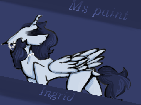 Ms paint #1 // Ingrid