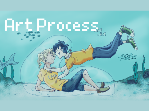 Percabeth // Art Process