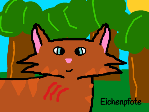 My first cat art