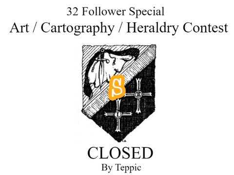 32 Followers Art/Cartography/Heraldry Contest