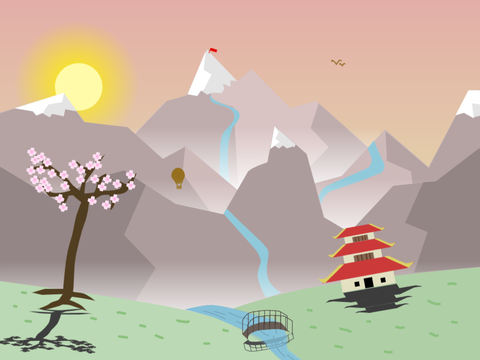 - Mountain parallax -