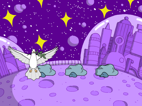 Jumping over Space Rocks