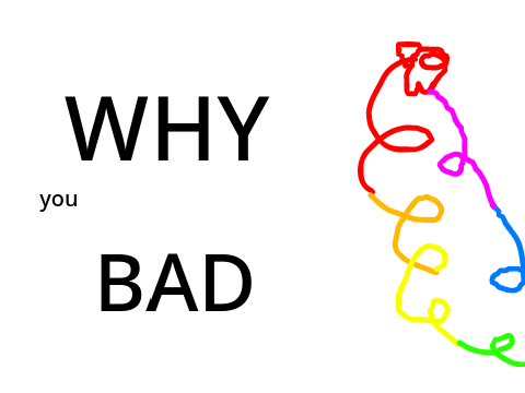 WHY YOU BAD cover #Animations