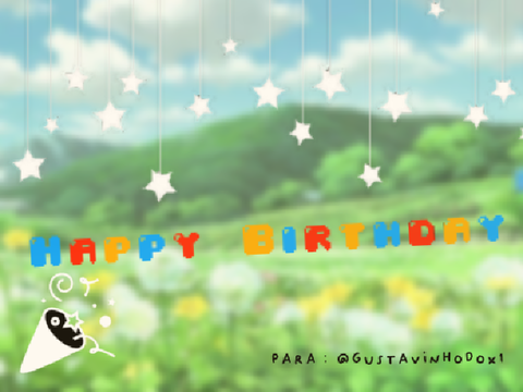 [ ζ 愛 Para : @gustavinhodox1 :) ]  [ #all #art ]