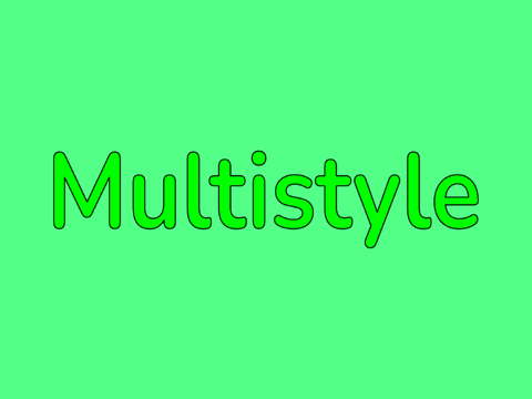 #19 multistyle for Omowaka
