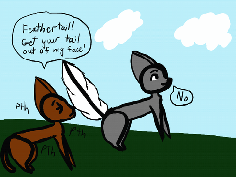 Feathertail taken literally