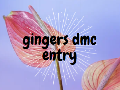 Ginger's contest entry