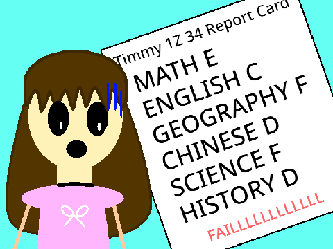 Timmy and The Report Card(Animation)