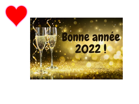 bonne année 2022 