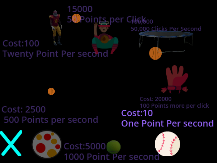 Sports A Clicker Game
