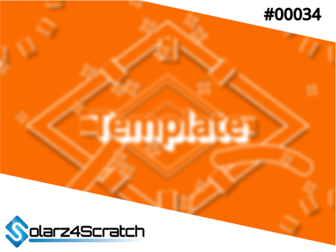 》Orange Intro Template《 [Intro template by @Solarz4scratch]