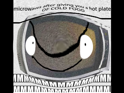 microwaves after giving you a hot plate of cold food
