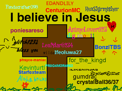 Sign Your Username If You Believe In Jesus remix-11