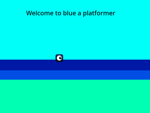 Blue a mobile platformer 