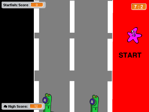 Starfish CrossRoad Game