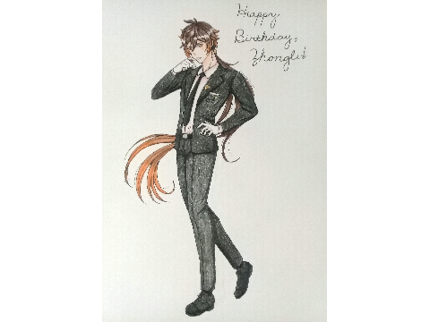 ✦ Happy Birthday, Zhongli! ✦