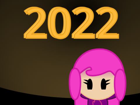 Hazel says Happy new year! (2022 EST)