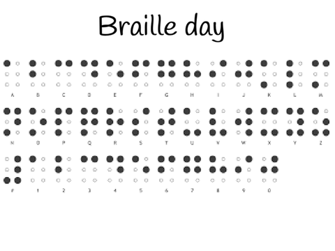 World's Braille day