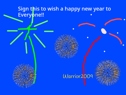 HAPPY NEW YEAR! PLEASE SIGN!