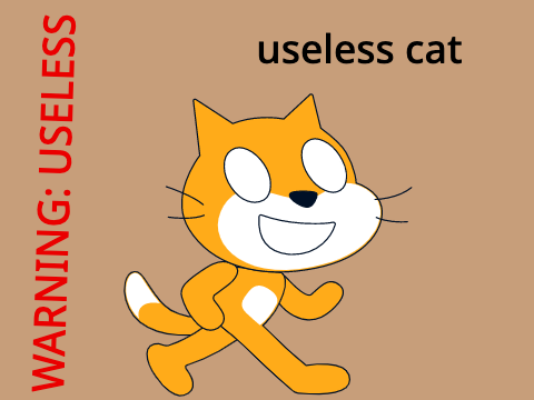 useless cat