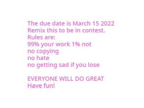 2022 art contest!