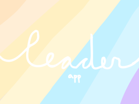 sticky notes - leader app 