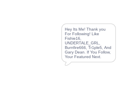 Follower Thanks