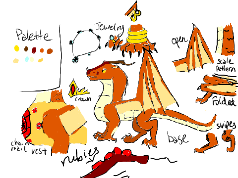 Queen Scarlet Ref. Sheet