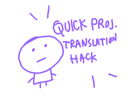 Quick Project Translations Hack