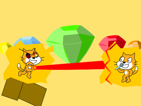 ⨴SNS v.s Fleetway Cat! (Chaos Playable)(READ INSTRUCTIONS & CREDITS)⨵