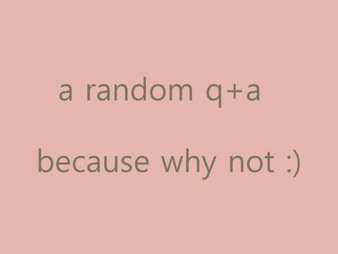 pfft no one asked