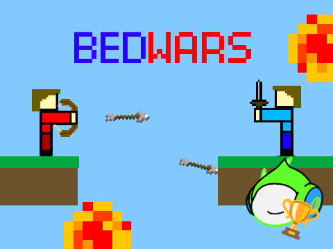 MINECRAFT BEDWARS 2 Players OFFLINE 1.3 remix