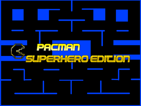 Pacman Superhero Edition