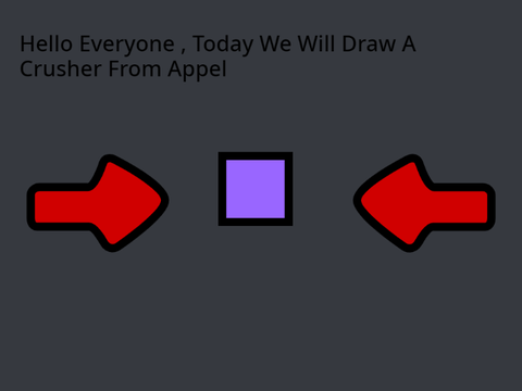 How To Draw The Crusher From Appel