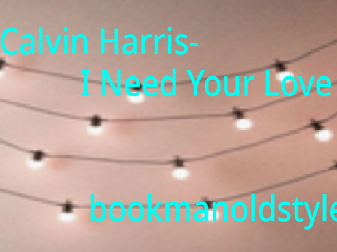 Calvin Harris- I Need Your Love