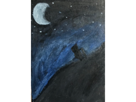 2nd art piece on canvas