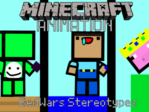 Bedwars Stereotypes #animation #minecraft