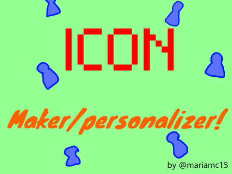 Icon Maker! #iconmaker #personalizer